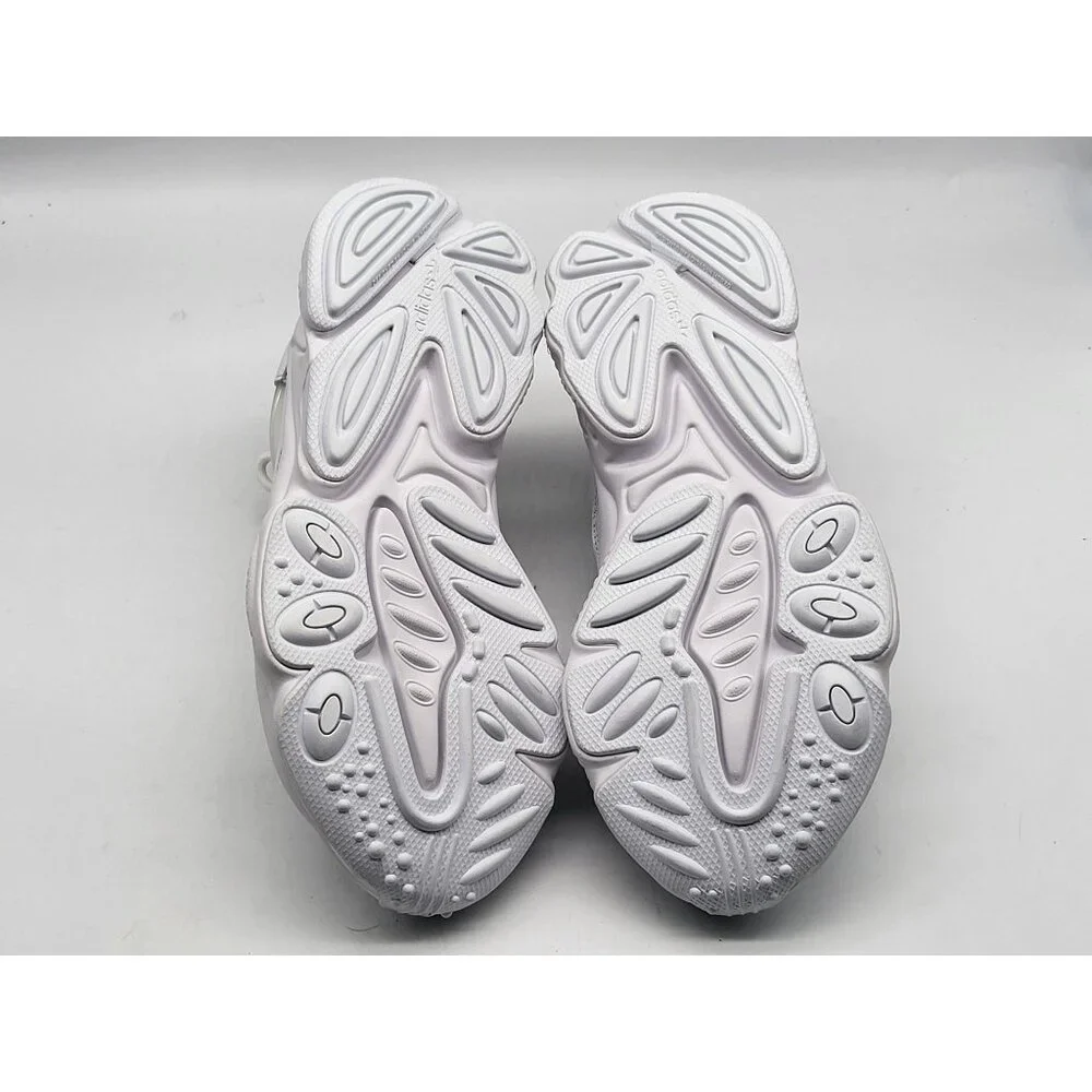 Adidas Ozweego Womens G55655 White Silver‎ Sequins Running Shoes Size 5